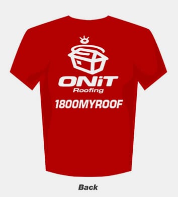 1800 MYROOF TSHIRT